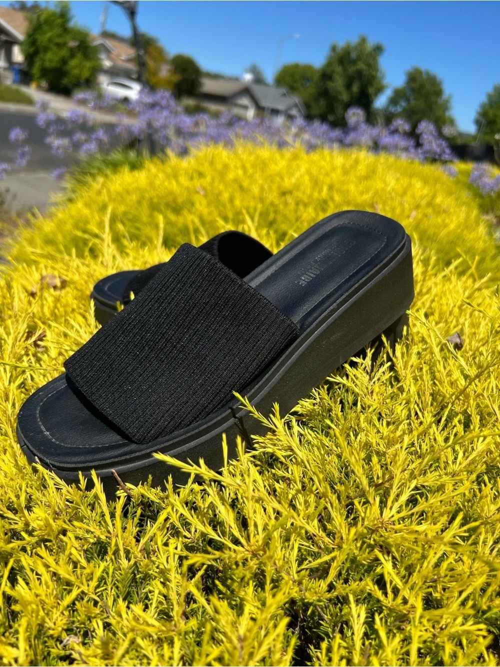 Pim Knit Platform Sandals